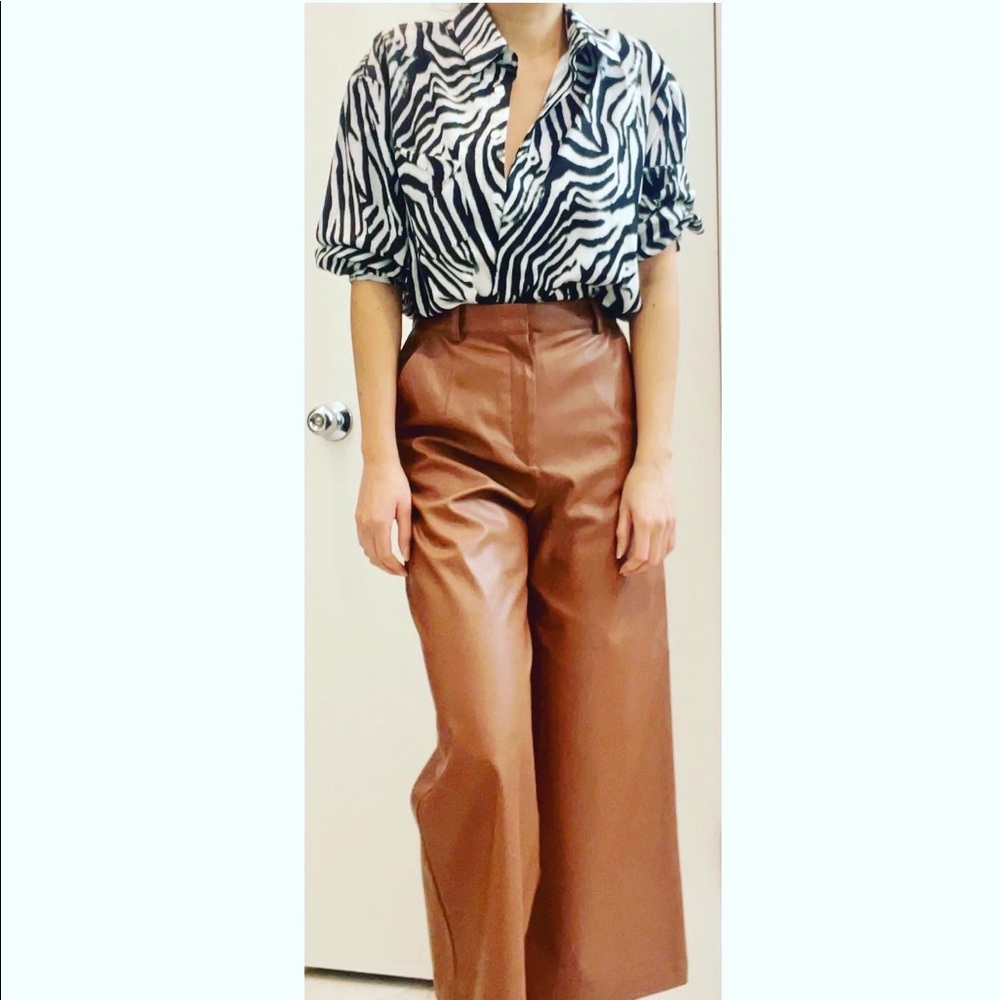 Zebra print shirt